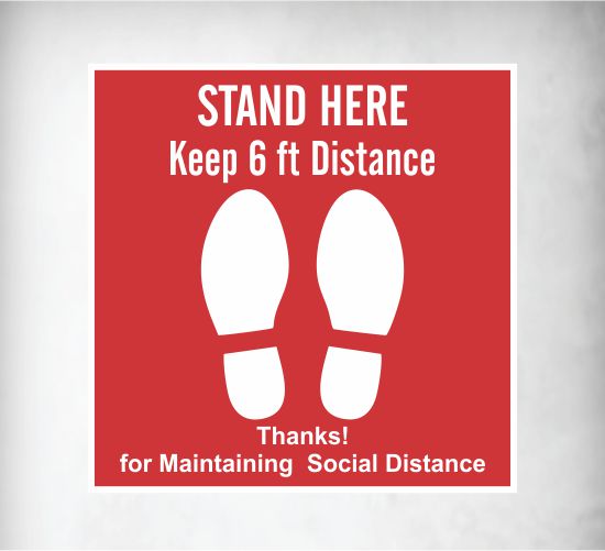 Floor Decal Square